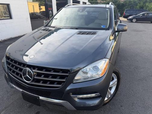 Steel Gray Metallic 2013 Mercedes-Benz M-Class 4MATIC