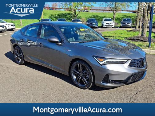Liquid Carbon Metallic 2023 Acura Integra