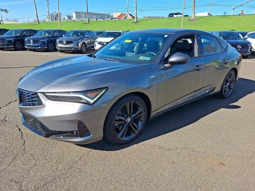 Liquid Carbon Metallic 2023 Acura Integra