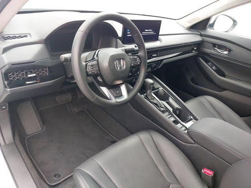Platinum White Pearl 2026 Honda Accord Hybrid Touring