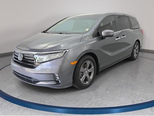 Modern Steel Metallic 2024 Honda Odyssey