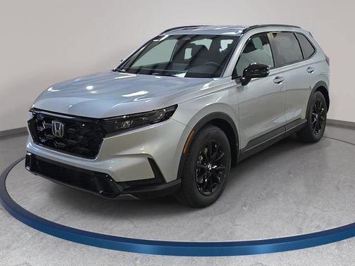 Solar Silver Metallic 2026 Honda CR-V Hybrid Sport-L FWD