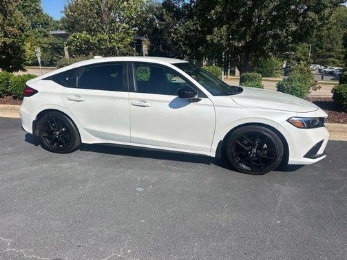 Platinum White Pearl 2024 Honda Civic Sport
