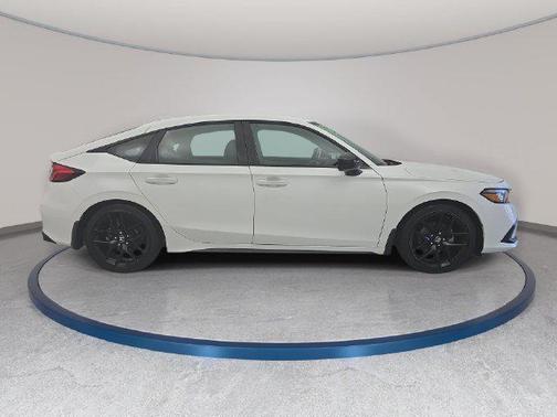 Platinum White Pearl 2024 Honda Civic Sport