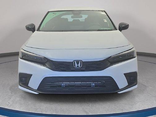 Platinum White Pearl 2024 Honda Civic Sport