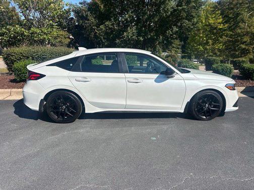 Platinum White Pearl 2024 Honda Civic Sport