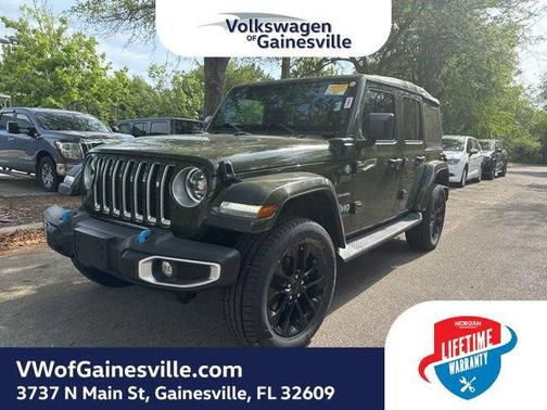 Sarge Green Clearcoat 2023 Jeep Wrangler 4xe Sahara