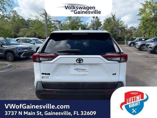 Super White 2019 Toyota RAV4 LE