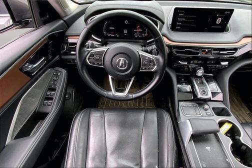 Liquid Carbon Metallic 2022 Acura MDX Technology Package