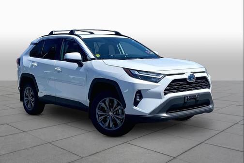 Wind Chill Pearl 2024 Toyota RAV4 Hybrid XLE Premium