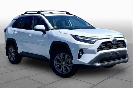 Wind Chill Pearl 2024 Toyota RAV4 Hybrid XLE Premium