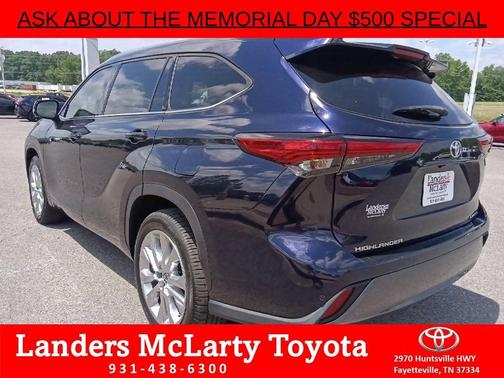 Blueprint 2021 Toyota Highlander Platinum