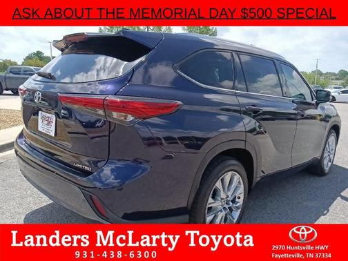 Blueprint 2021 Toyota Highlander Platinum