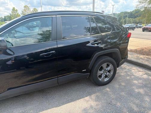 Midnight Black Metallic 2025 Toyota RAV4 Hybrid LE
