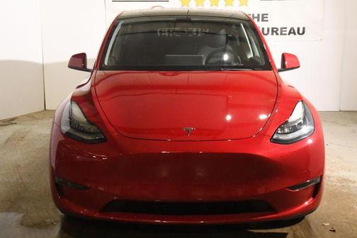 Red Multi-Coat 2022 Tesla Model Y Long Range Dual Motor All-Wheel Drive