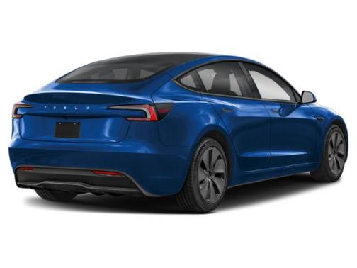 Deep Blue Metallic 2025 Tesla Model 3 Long Range