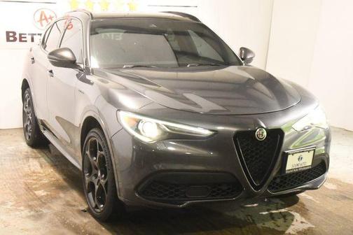 Black 2022 Alfa Romeo Stelvio Ti