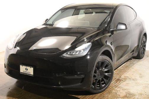Solid Black 2021 Tesla Model Y Long Range Dual Motor All-Wheel Drive