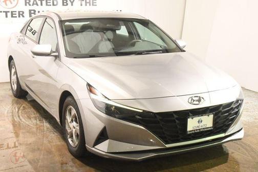 Shimmering Silver Pearl 2021 Hyundai ELANTRA SE