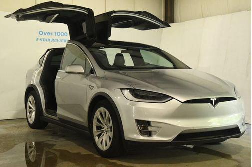 Silver 2018 Tesla Model X 100D