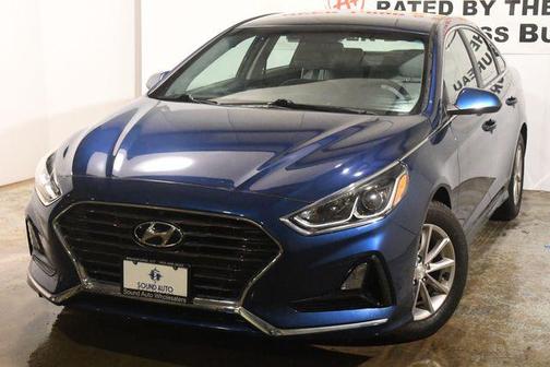 Blue 2018 Hyundai SONATA ECO