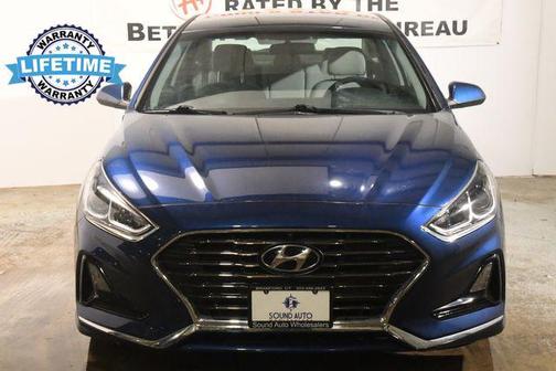 Blue 2018 Hyundai SONATA ECO
