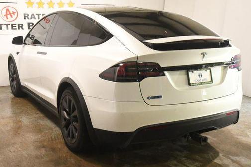 Pearl White Multi-Coat 2023 Tesla Model X 5 Seater