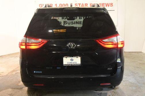 Black 2019 Toyota Sienna XLE