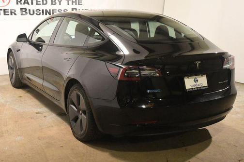 Solid Black 2021 Tesla Model 3 Long Range