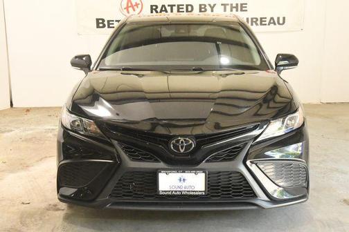 Midnight Black Metallic 2023 Toyota Camry SE