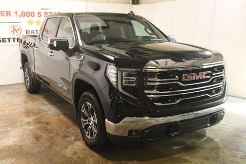 Onyx Black 2025 GMC Sierra 1500 SLT