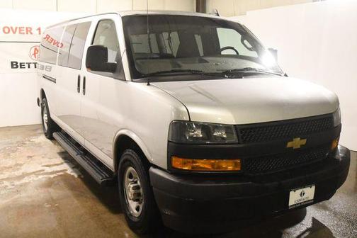 Silver Ice Metallic 2020 Chevrolet Express 3500 RWD 3500 Extended Wheelbase LS