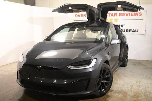 Gray 2022 Tesla Model X 5 Seats