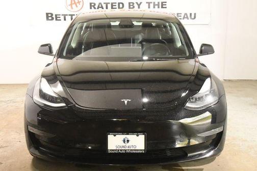 Solid Black 2023 Tesla Model 3 Long Range