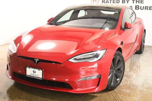 Red Multi-Coat 2021 Tesla Model S Long Range