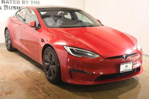Red Multi-Coat 2021 Tesla Model S Long Range
