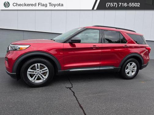 RAPID RED MET TINTED CC 2021 Ford Explorer XLT
