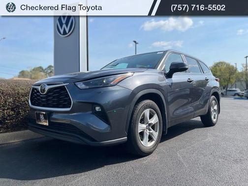 Magnetic Gray Metallic 2023 Toyota Highlander LE