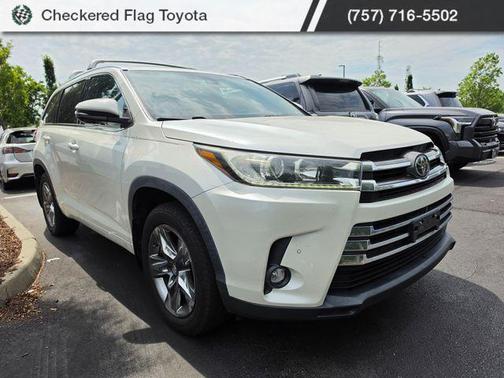 Blizzard Pearl 2019 Toyota Highlander Limited Platinum
