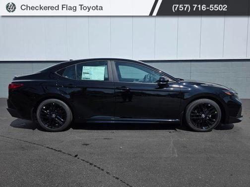 Midnight Black Metallic 2026 Toyota Camry SE