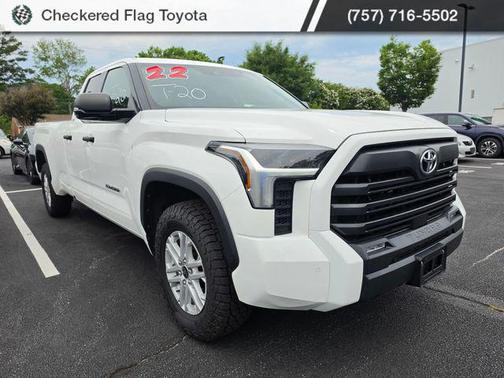 White 2022 Toyota Tundra SR5