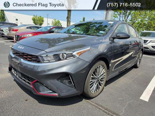 Gravity Gray 2024 Kia Forte GT-Line