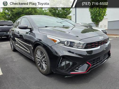 Aurora Black 2023 Kia Forte GT-Line