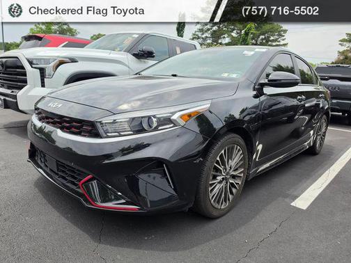 Aurora Black 2023 Kia Forte GT-Line