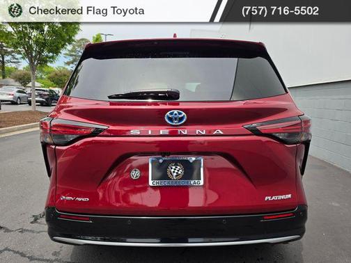 Ruby Flare Pearl 2025 Toyota Sienna Platinum