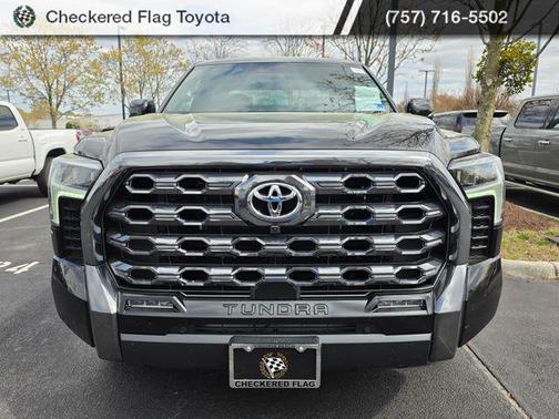Midnight Black Metallic 2026 Toyota Tundra Platinum