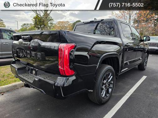 Midnight Black Metallic 2026 Toyota Tundra Platinum