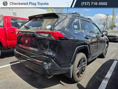 Midnight Black Metallic 2021 Toyota RAV4 Prime SE