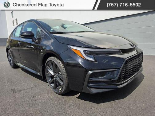 Midnight Black Metallic 2026 Toyota Corolla SE