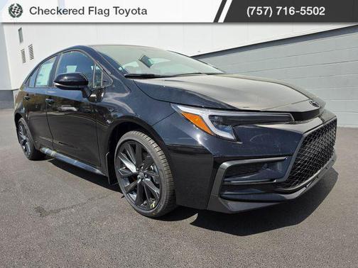 Midnight Black Metallic 2026 Toyota Corolla SE